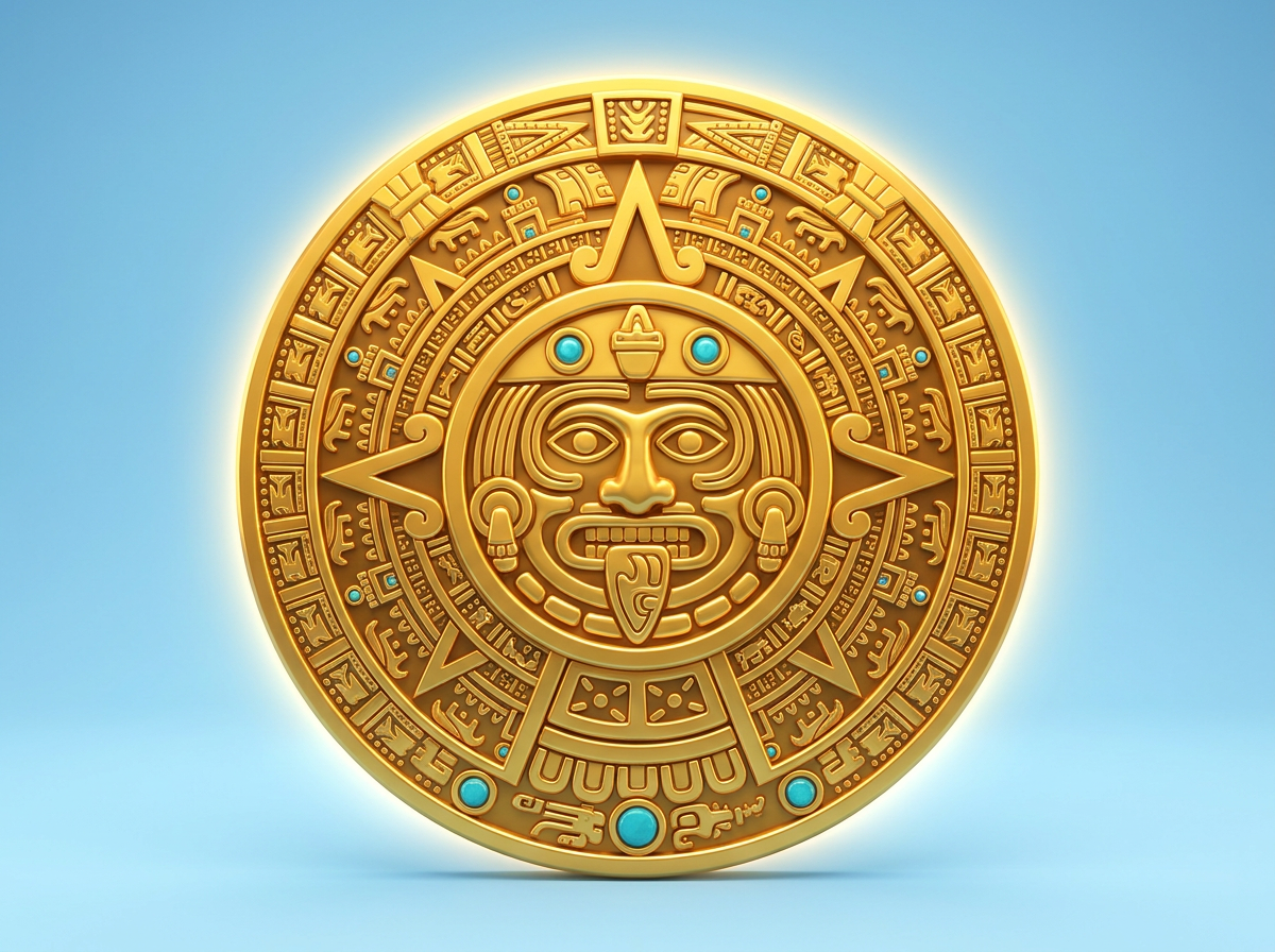 Símbolos y gráficos de la tragamonedas Aztec Gold de Casino Technology
