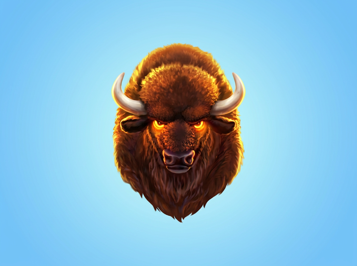 Símbolos y gráficos de la tragamonedas Buffalo Blitz de Playtech