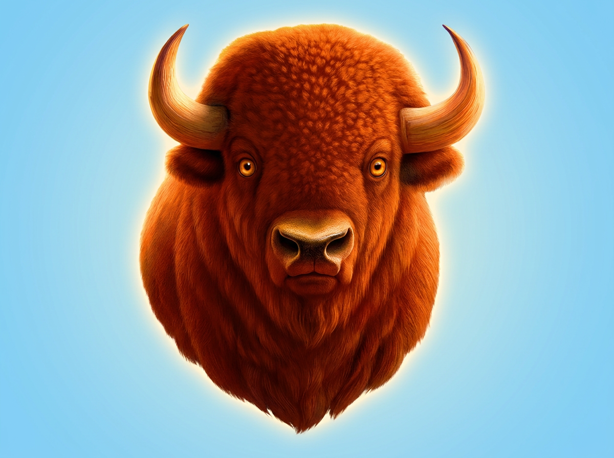 Símbolos y gráficos de la tragamonedas Buffalo Wild de Playzido