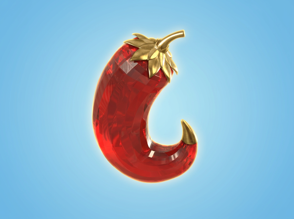 Símbolos y gráficos de la tragamonedas Extra Chilli de Big Time Gaming