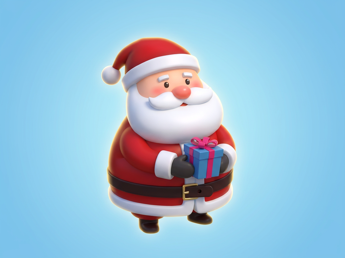 Símbolos y gráficos de la tragamonedas Fat Santa de Push Gaming