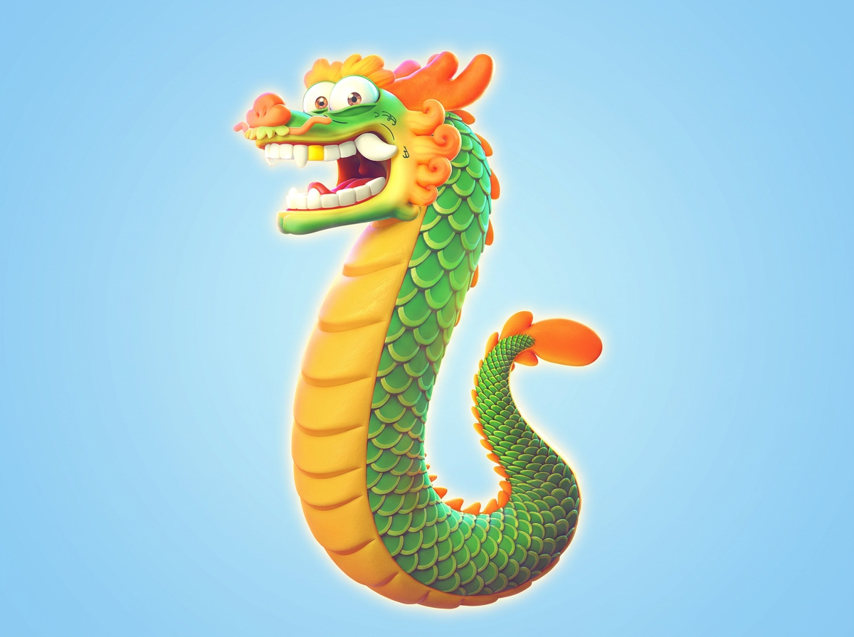 Símbolos y gráficos de la tragamonedas Fortune Dragon de PG Soft
