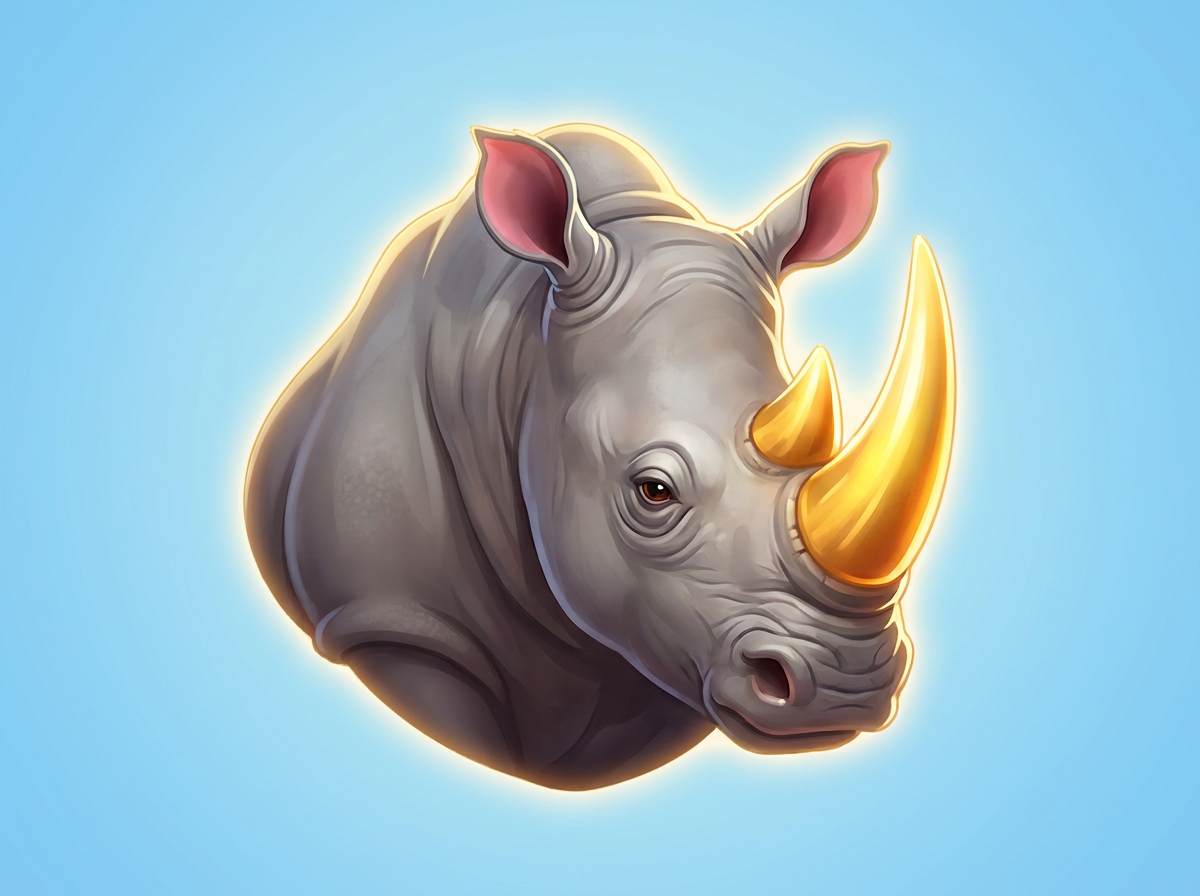 Símbolos y gráficos de la tragamonedas Great Rhino Megaways de Pragmatic Play