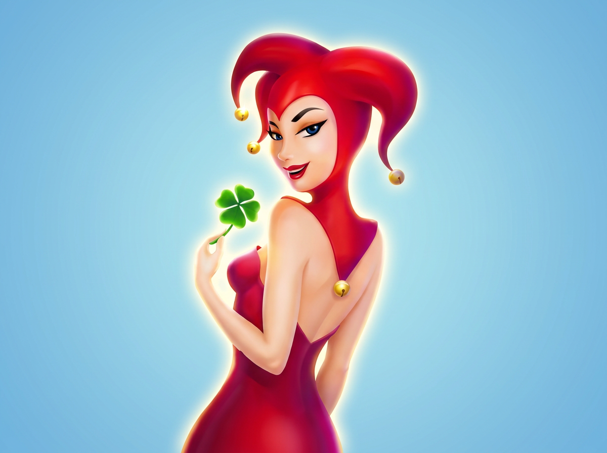 Símbolos y gráficos de la tragamonedas Lucky Lady de iSoftBet