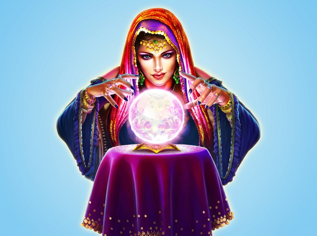 Símbolos y gráficos de la tragamonedas Madame Destiny de Pragmatic Play