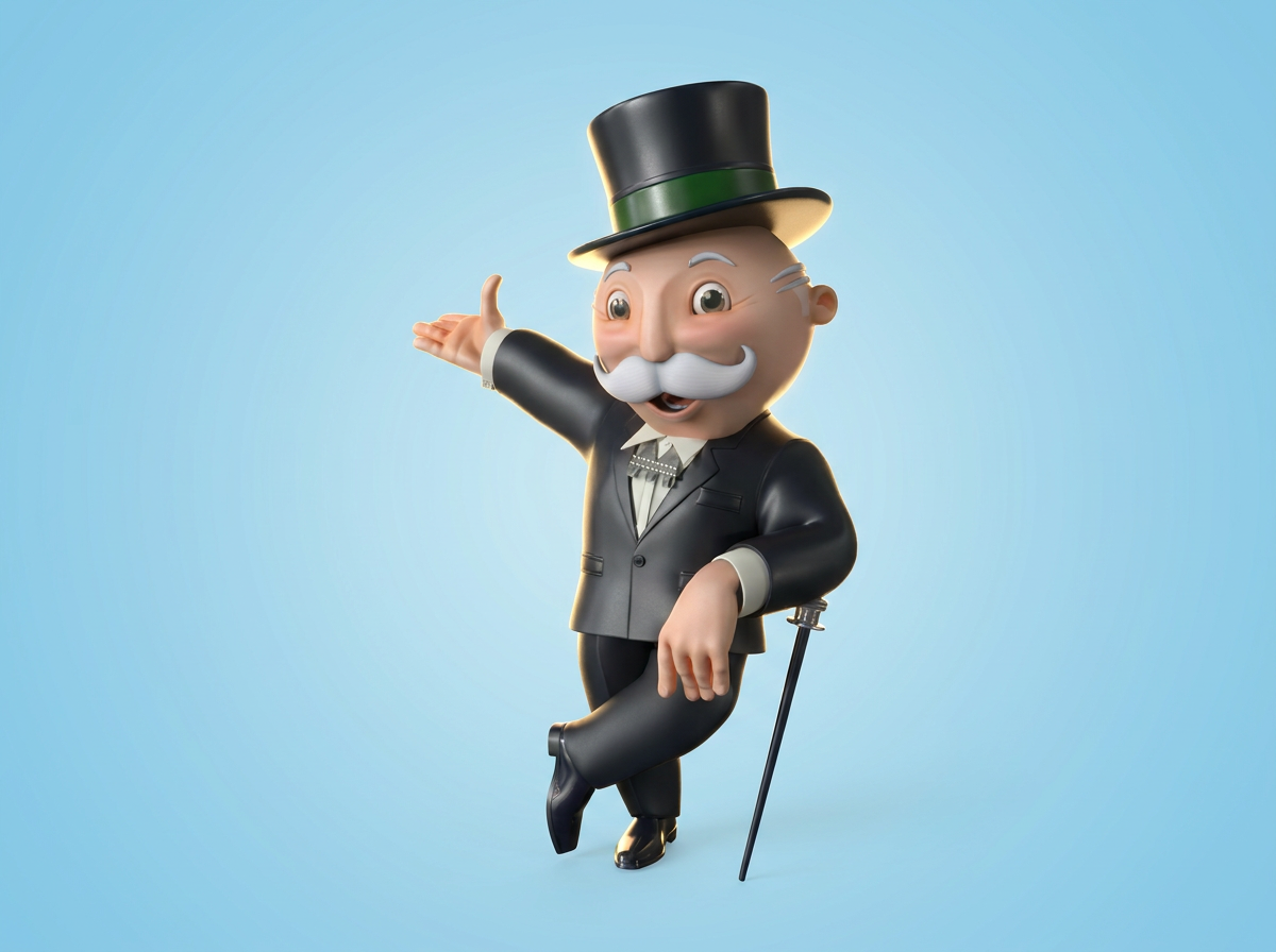 Pantalla e interfaz de Monopoly Live de Evolution Gaming