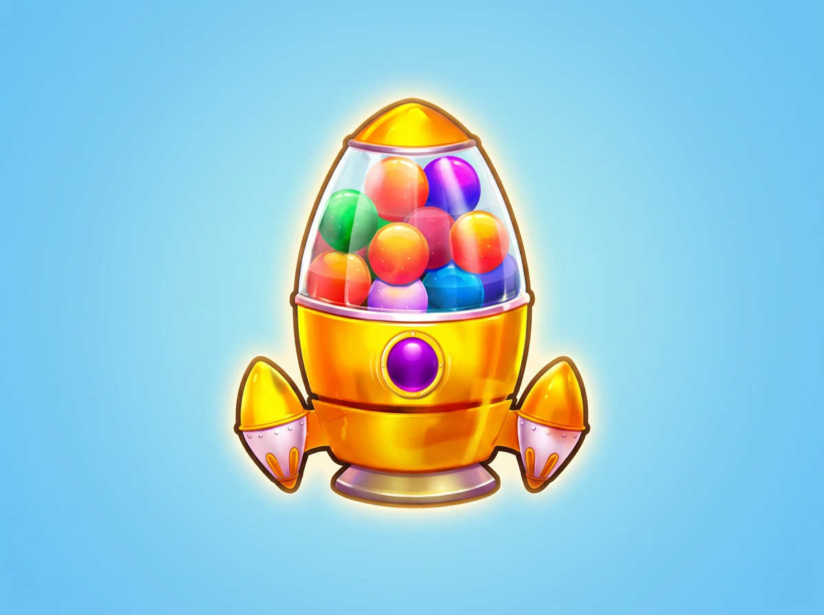 Símbolos y gráficos de la tragamonedas Sugar Rush 1000 de Pragmatic Play