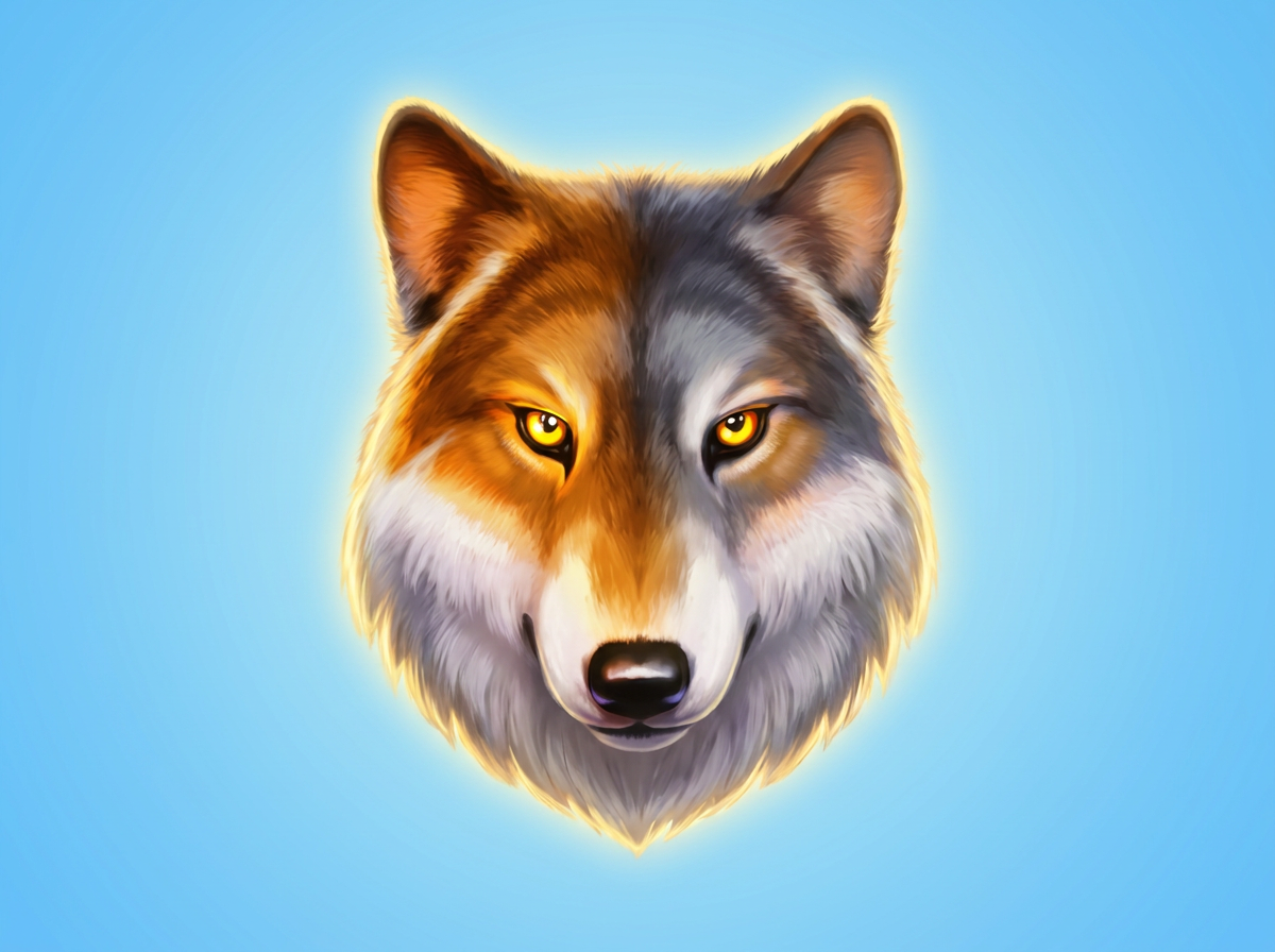 Símbolos y gráficos de la tragamonedas Wolf Gold de Pragmatic Play